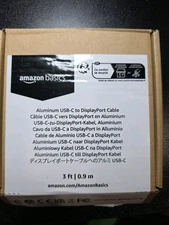 Amazon USB-C to Display Port Cable 3ft