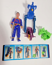 Winston Zeddmore The Real Ghostbusters Power Pack Heroes w Cyclin Slicer & Ghost