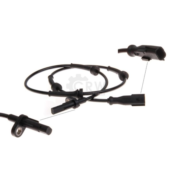 Abs Sensor Raddrehzahl DrehzahlfüHler Hinten FüR Renault Trafic Ii Bus Opel Jl-image