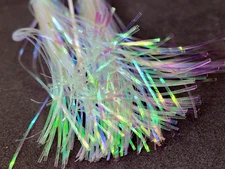 PEARL MAGNUM FLASHABOU - 1mm Wide - 14 in Long - Fly Tying Materials - JIG - NEW