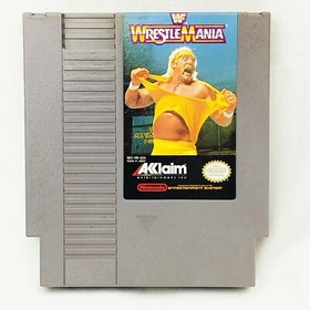 WWF WrestleMania (Nintendo Entertainment System, 1988) NES TESTATO Hulk Hogan anni 80