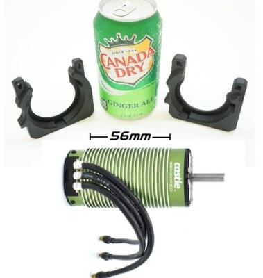 ABS Motor Support for Jumbo 56mm Motor Castle 2028 1100kv Arrma