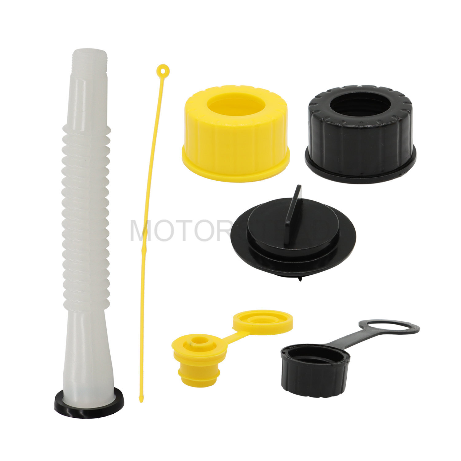 1X Universal Plastic Gas Cans Replacement Gas Can Spout Nozzle Vent Kit