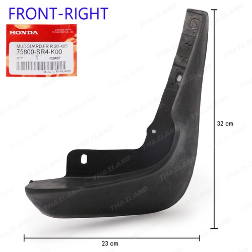 For Honda Civic Hatchback Sedan 1992 - '95 Front Rh Mud Flap Splash Guard - Picture 2 of 9