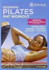 Pilates Beginning Mat Workout (DVD) Exercise Workout Training NEW Factory Sealed
