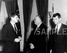 President John F Kennedy Attorney General and Director of FBI 8x10 Photo 124