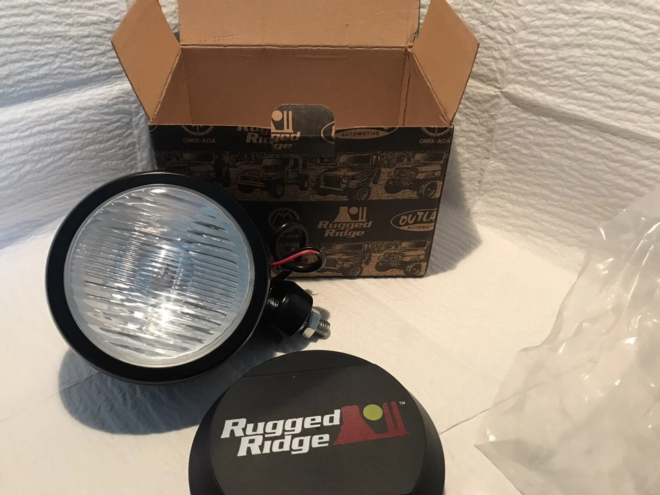 Rugged Ridge 15205.02 Hid Fog Light 5” Black - Image 3 of 3
