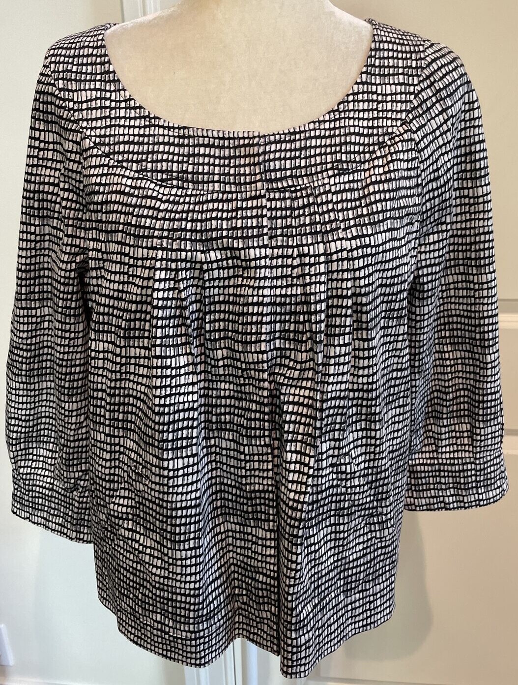 Apostrophe Size 10 Lightweight Jacket Hidden Snap… - image 1