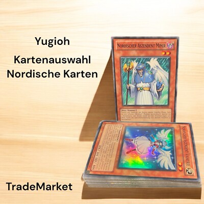 YUGIOH! Nordische Karte/ Kartenauswahl/ Verschiedene Ausgaben/ Rare/ Super Rare