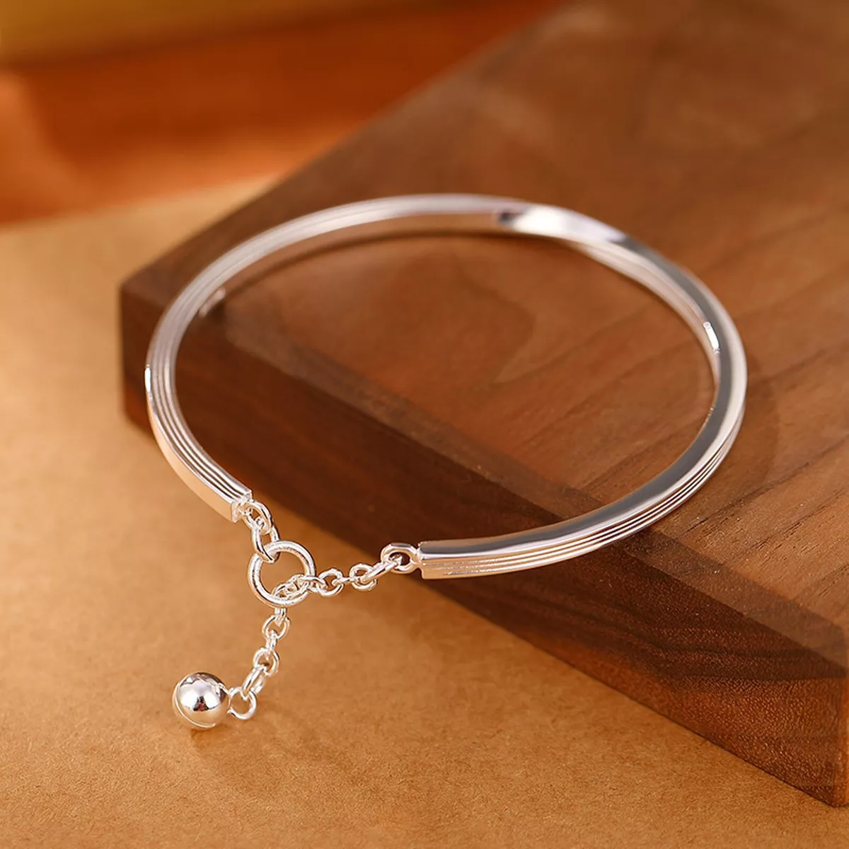 Fine silver bangle clearance