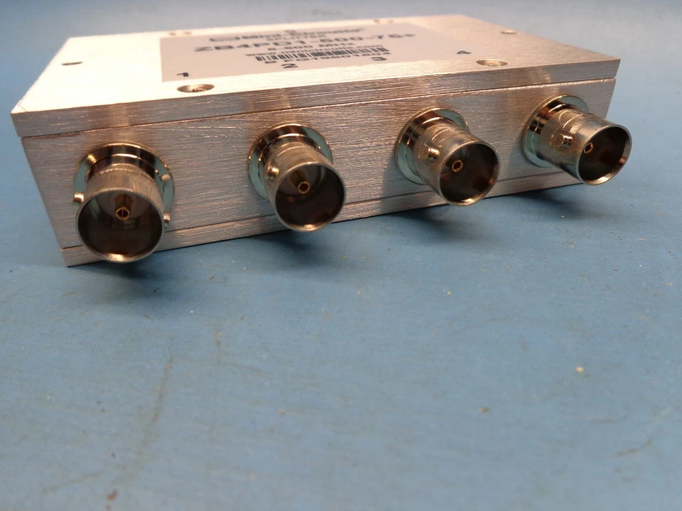 (1) ZB4PD1-500-75+ BNC 75 OHM 5 - 500 MHz COAX SPLITTER / COMBINER RoHS NEW - Image 2 of 4