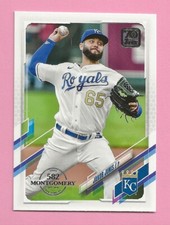 2021 Topps 582 Montgomery Club Foil Stamp #19 Jakob Junis Kansas City Royals
