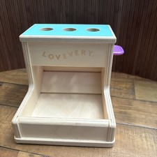 Lovevery Wooden Peg Drop from The Thinker Play Kit Months 11-12 Baby Montessori