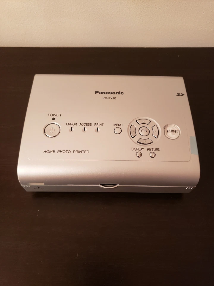 Open Box. PANASONIC Home Photo Printer KX-PX10M with remote control. - Image 3 of 4