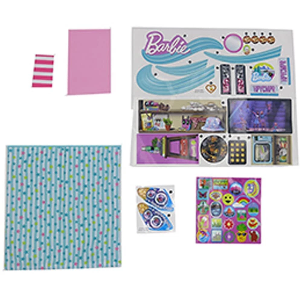 Replacement Stickers Rug Blanket Towel for Barbie Dream Camper