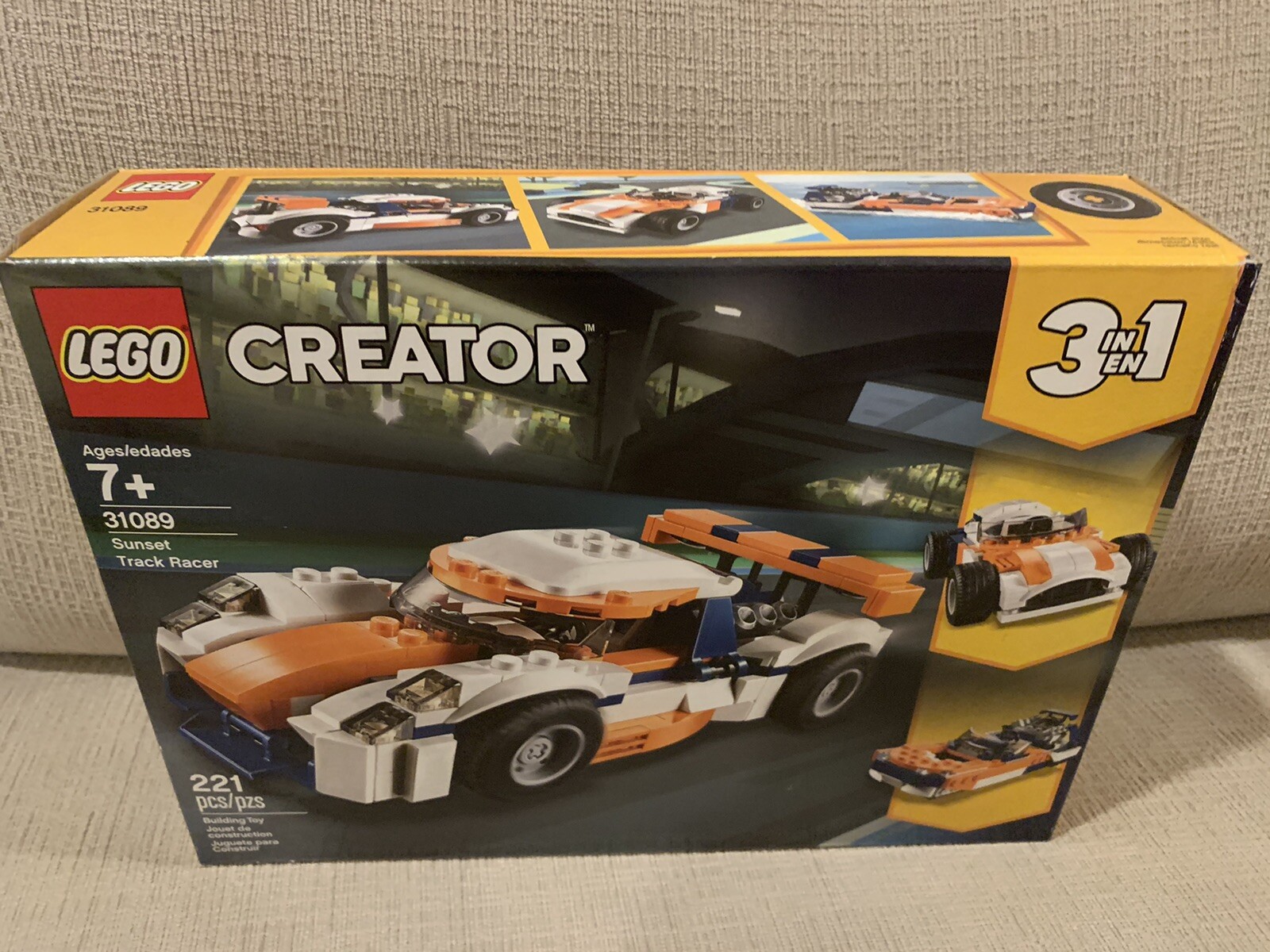 lego creator sunset track racer 31089