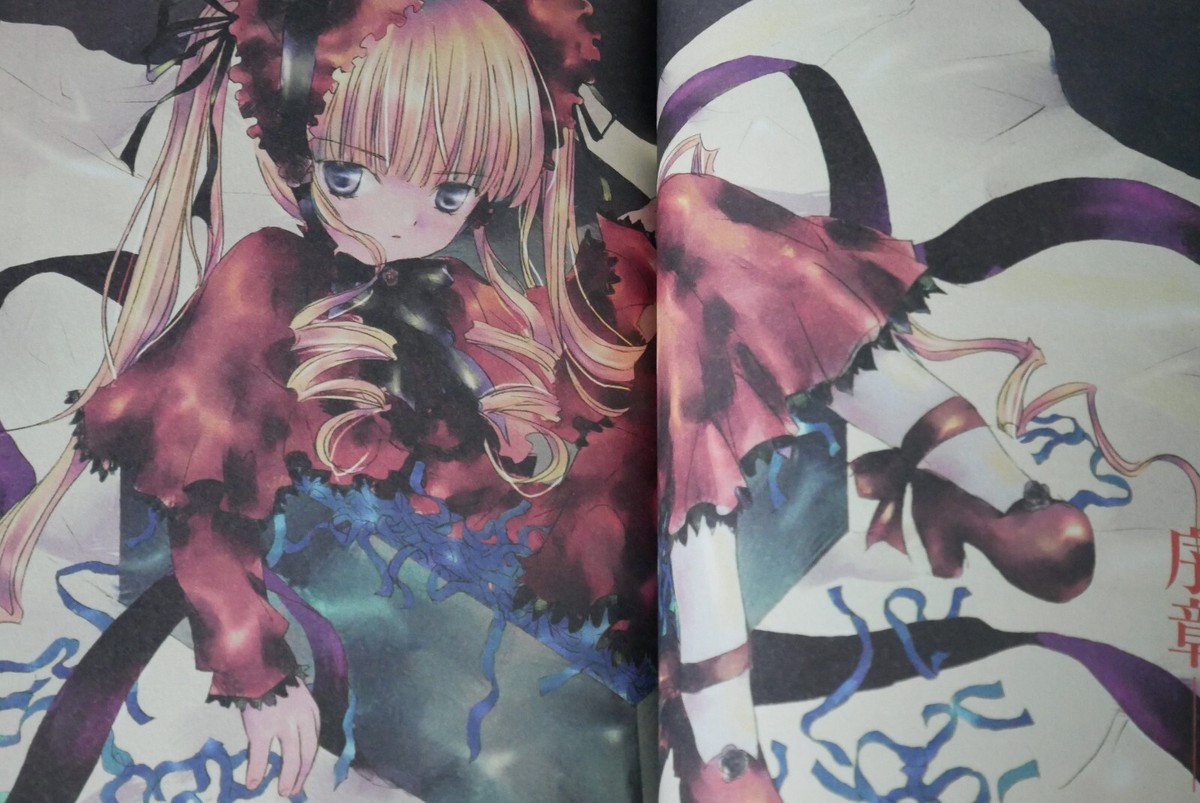 PEACH-PIT セット 作品集 初版 帯付き Rozen Maiden レア Rozen Maiden Vol. 1-8 Manga Set 1st Edition by Peach-Pit