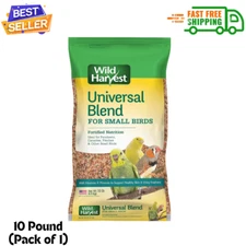 10Lb Small Bird Food-High Vitamin Seed Bird Food For Canaries, Parakeet, Finches