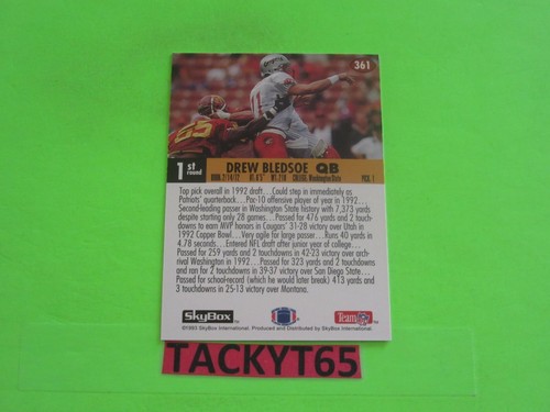 DREW BLEDSOE SINGLE CARD(S) YOU CHOOSE - Picture 140 of 178