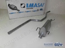 Imasaf Auspuffset ab DPF für Opel Meriva 1.7 CDTI 74KW 2006-2010 | Rohr+Endtopf