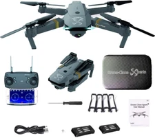 Skyquad Drone with Camera for Adults Upgraded Edition Wide-Angle HD Wifi FPV Liv