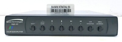 Speco Technologies RQS-5C Farb Quad Splitter