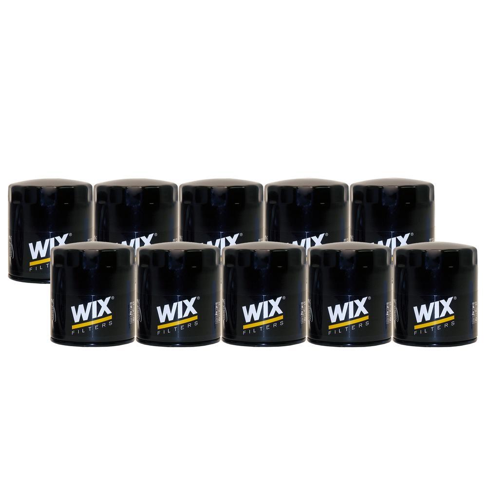 WIX Set of 10 Engine Oil Filters for Chrysler Dodge Ford Land Rover Lotus