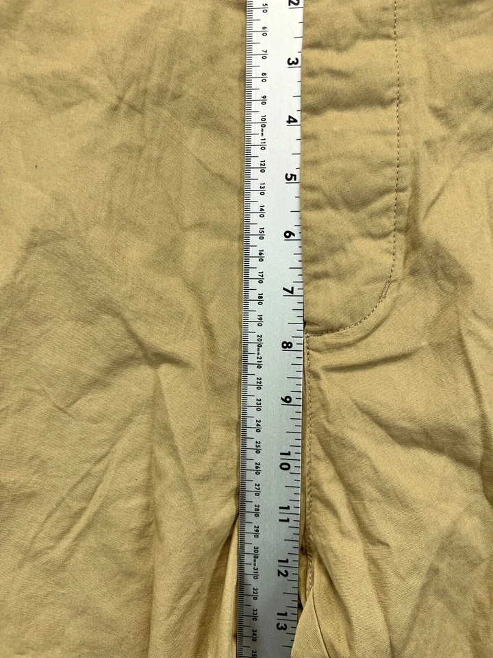 Pantalones Cortos Divididos H&M Caqui Para Hombre 32 Beige Marrón Chino Frente Plano 9 Entrepiernas Informales Foto 4 de 4