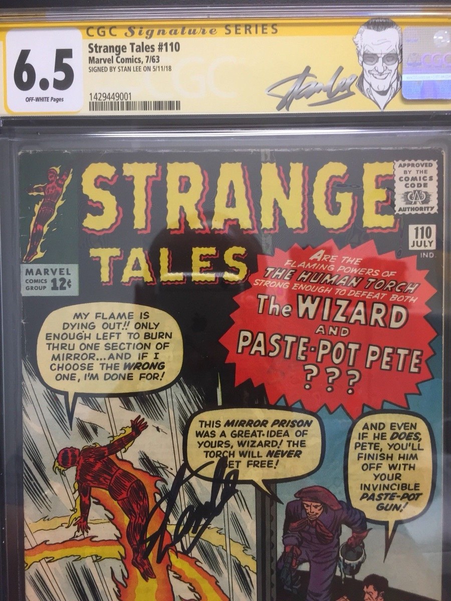 Strange Tales #110 CGC 6.5 1963 1st Doctor Strange! Stan Lee