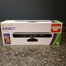 Xbox 360 Kinect Sensor Camera Bundle with Kinect Adventures - Open Box