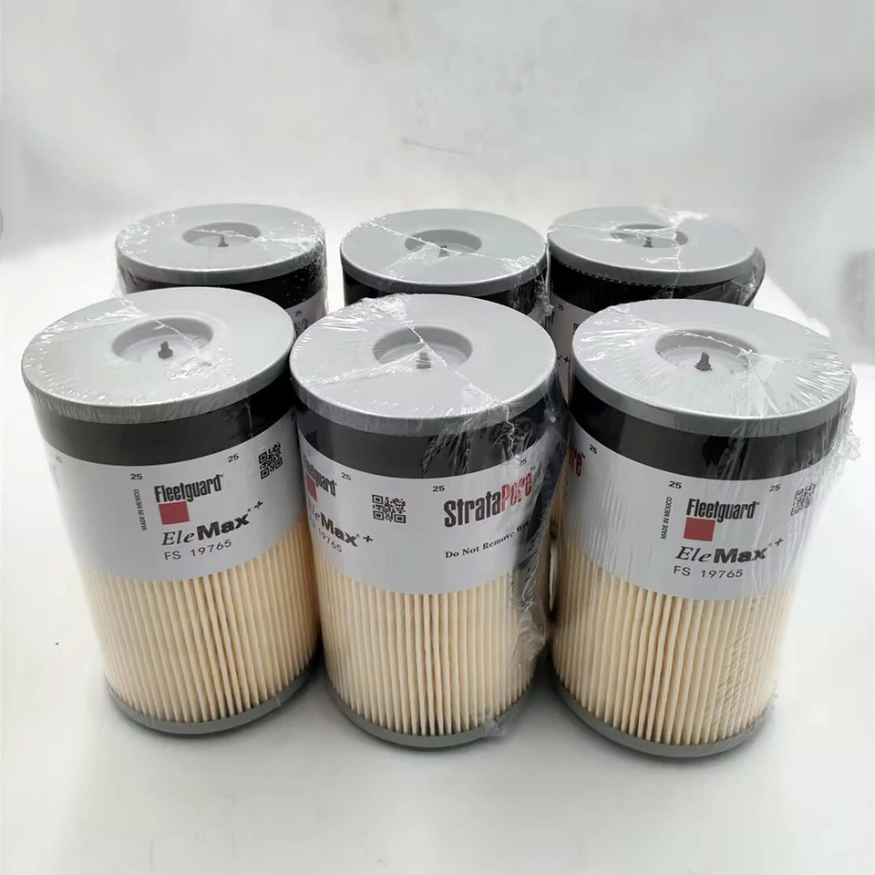 Separador de combustible/agua Fleetguard FS19765 6 PIEZAS Cummins genuino NUEVO Foto 3 de 4