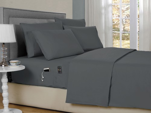 Kathy Ireland 6-Piece Smart Sheet Sets w/ Side Pocket - Picture 24 of 32