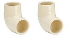 Pipe Fitting, CPVC Elbow, 90 Degree, 3/4-In., 2-Pk.