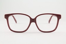 Rare Authentic Emmanuelle Khanh EK 11612-370 49mm Burgundy Frames Glasses France