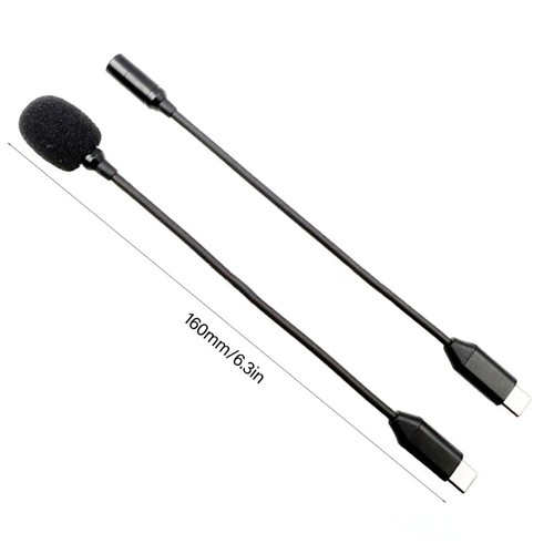 USB C Computer Microphone for Meetings with 360 Gooseneck for Podcasting - Photo 8/10
