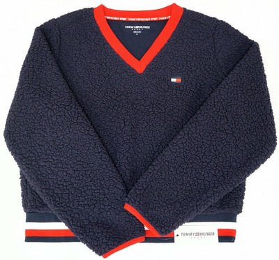 tommy hilfiger fuzzy sweater