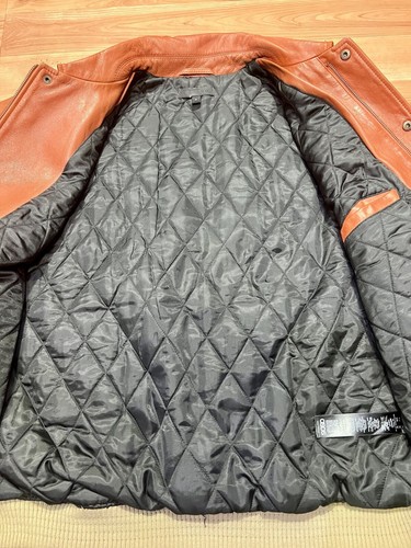 Asos Leather Bomber Jacket - Picture 3 of 11