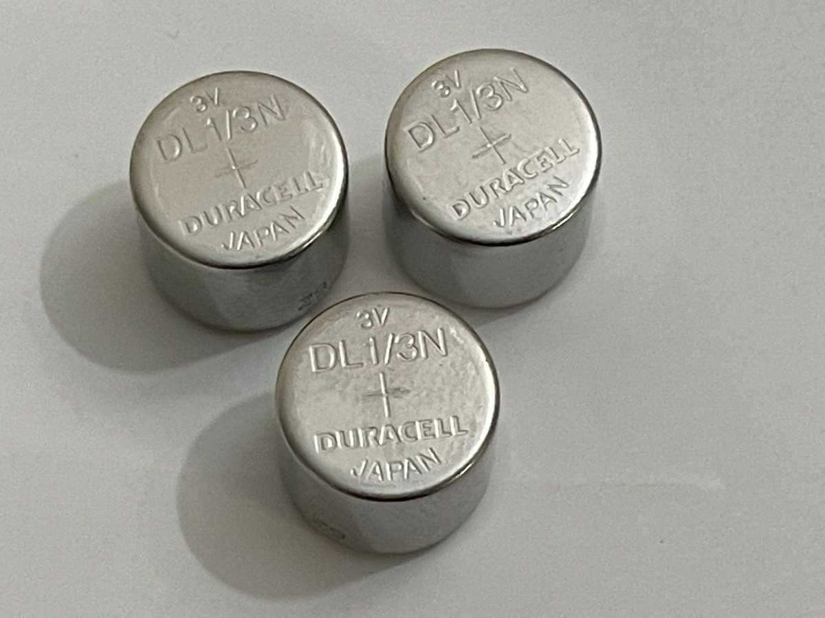 Duracell DL1/3N-3V Lithium Batteries Dog Collars, Cameras, Japan