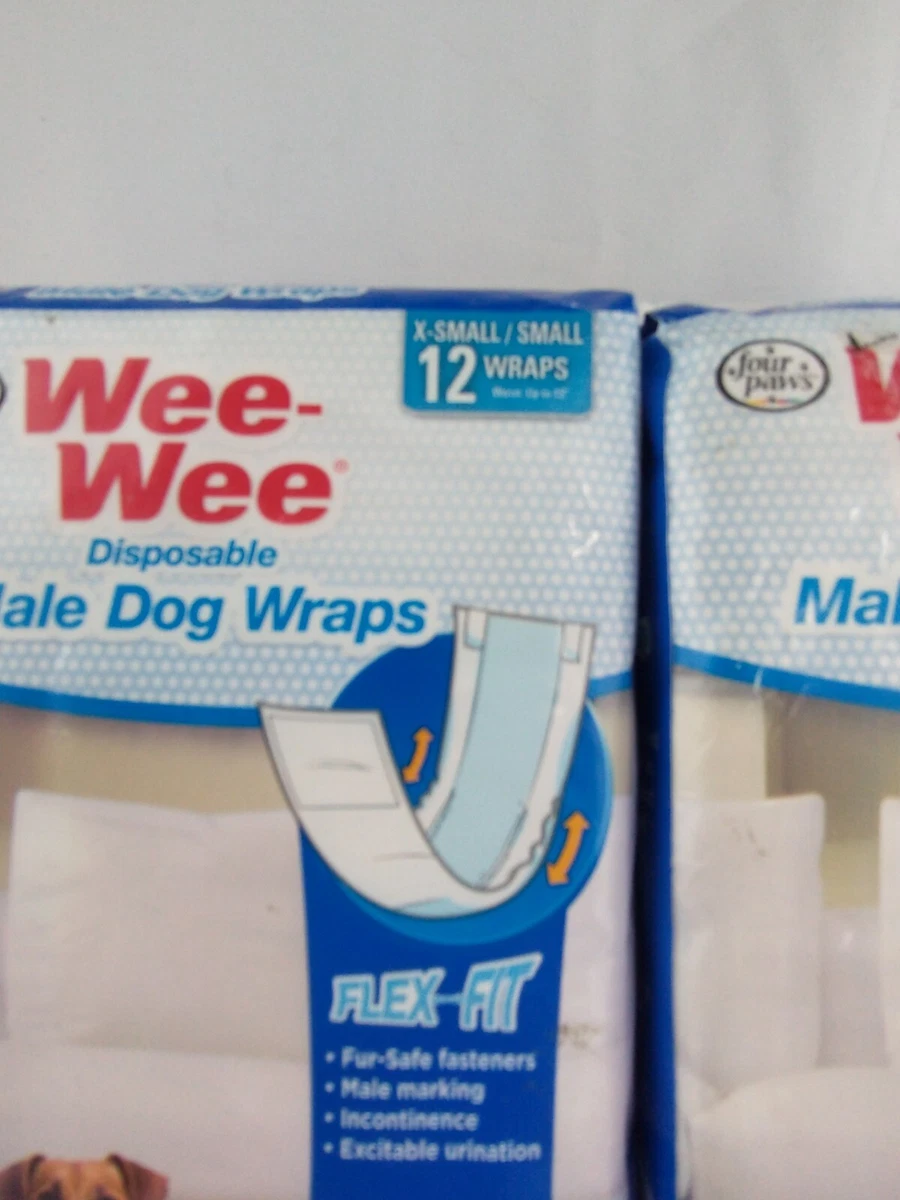 Wee wee top male dog wraps