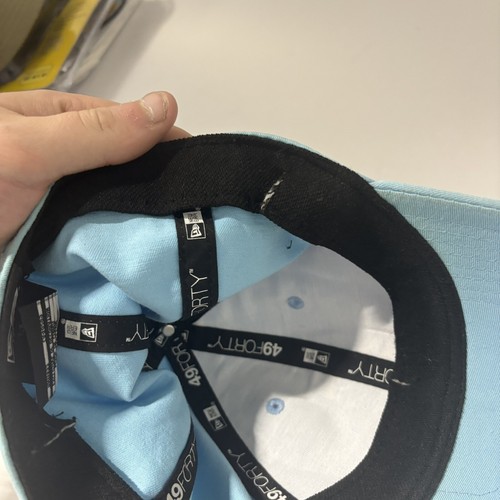 New Era Minnesota United FC MNUFC Loons Soccer Large 49Forty Light Blue Snapback - Picture 5 of 6