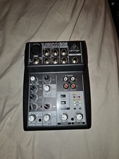 Behringer XENYX Q502 5-input Mixer NO CORD JUST HARDWARE