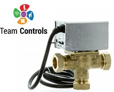 Central Heating 3 port 22mm Zone valve a Direct Replacement for V4073A1039 TCV32