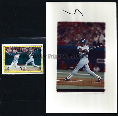 Frank White Royals 1986 Topps Sticker Original Extra Photo 5x8 Vault Archives