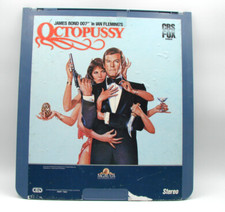 Octopussy Roger Moore Ian Flemings James Bond Part Two CED Video Disc Sealed '83
