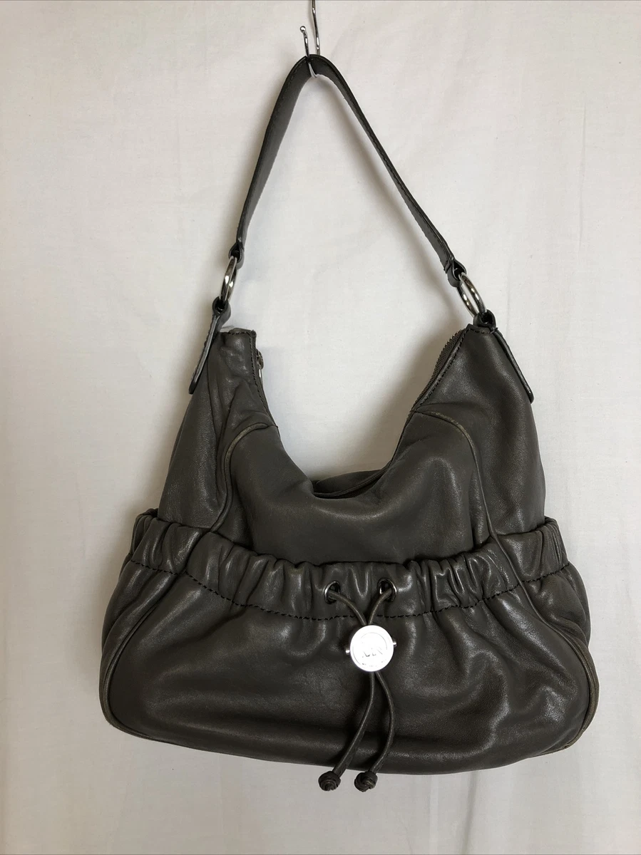 Patterned Leather Hobo Handbag in Black from Bali - Onyx Anyaman | NOVICA