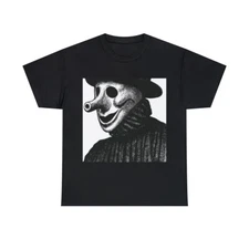 Scary Dark Fantasy Horror Art T Shirt Halloween Death Metal Disturbed Streetwear