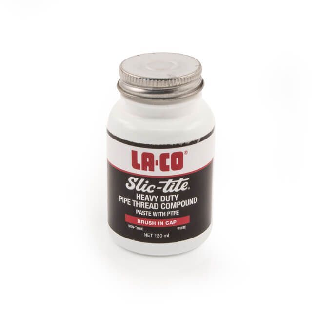 LA-CO Heavy Duty Pipe Thread Sealant Compound Paste with PTFE SlicTite 240ml
