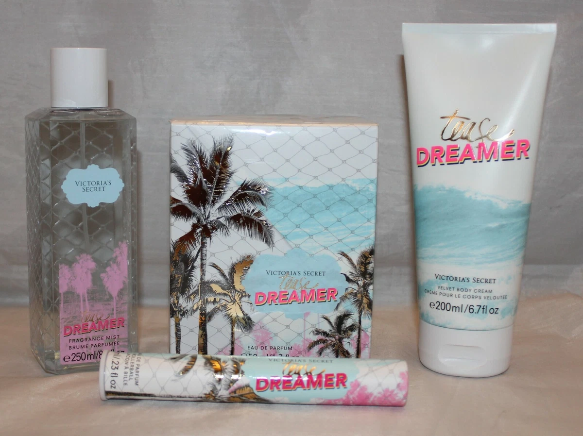 Victoria s Secret Tease Dreamer Eau de Parfum Rollerball Body Cream Mist Set