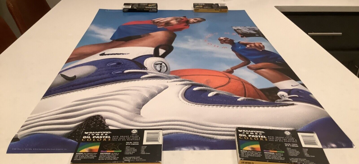 Original 1997 Penny Hardaway Nike Poster 