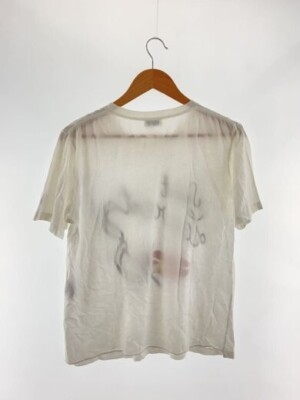 Saint Laurent Paris Short Sleeve T-Shirt smoking lip size-M White